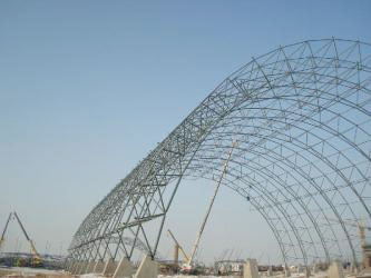大型钢结构网架主要材料如何选择
